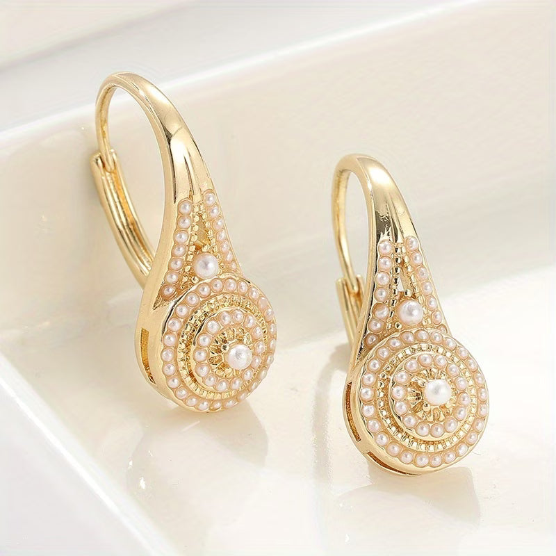 Begoña | Pendientes elegantes de perlas