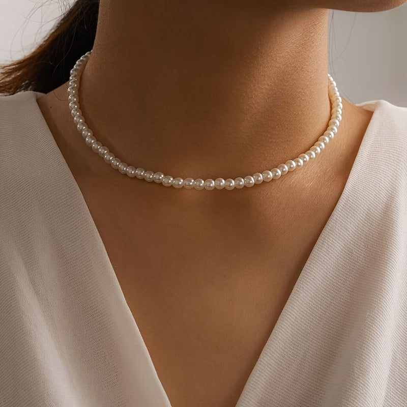 Carmen | Collar de perlas clásico