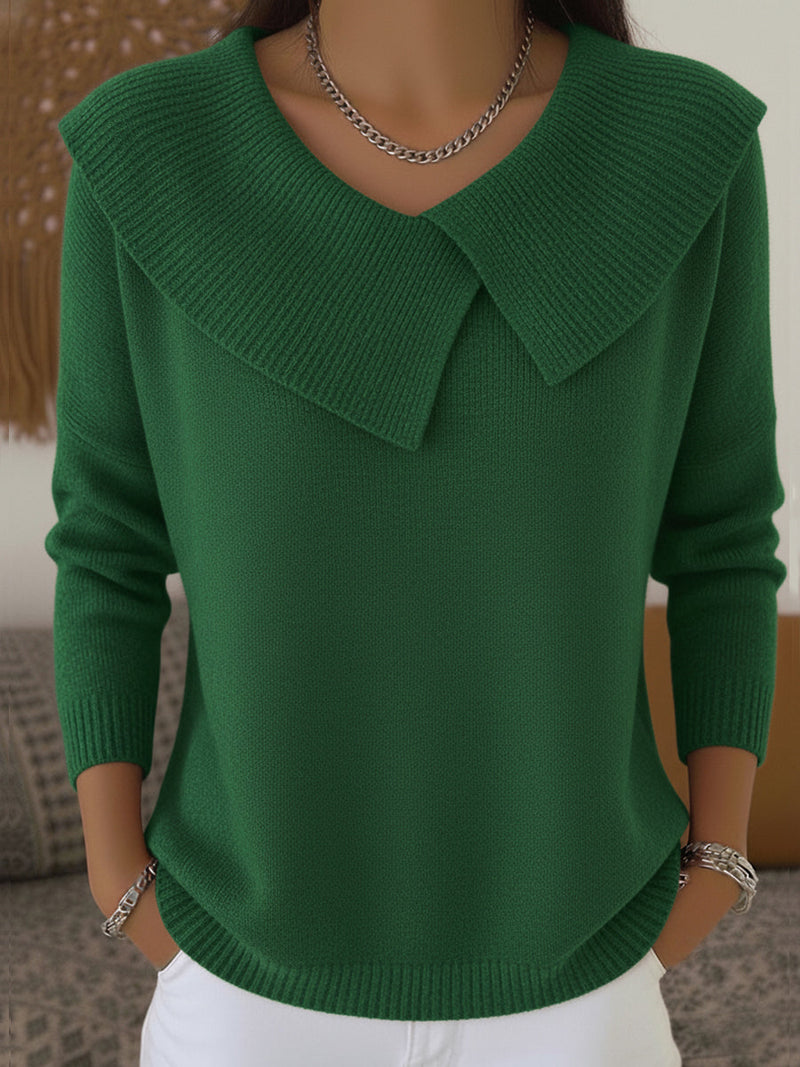 Josefina | Jersey Cálido con Cuello Suave