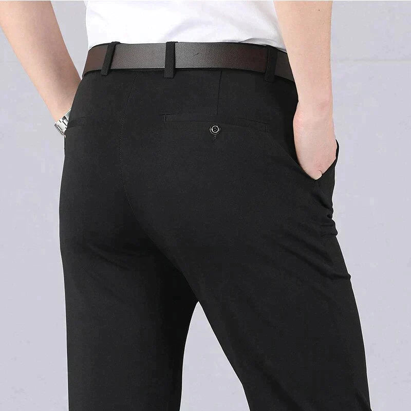 Pantalón Clásico de Alta Elasticidad
