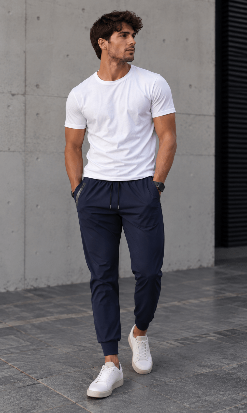 Joggers Elásticos Antiarrugas