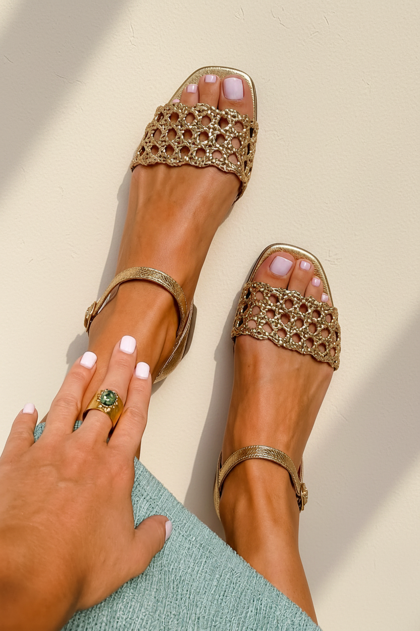 Sandalias Planas Conil