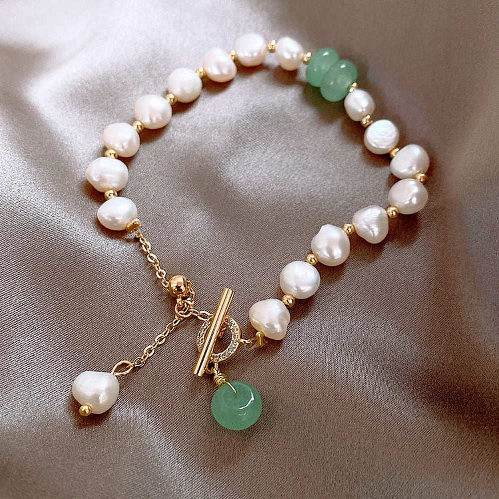 Olvido | Pulsera con perla de mar