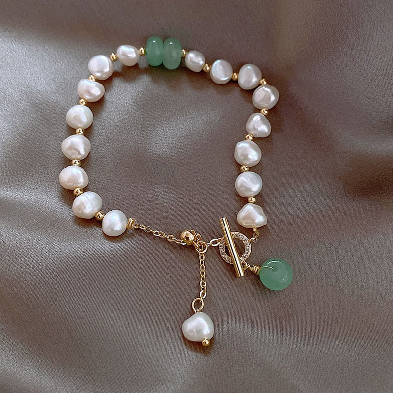 Olvido | Pulsera con perla de mar