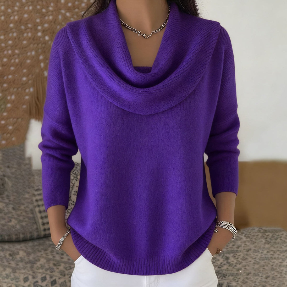 Iciar | Jersey de Cuello Cascada
