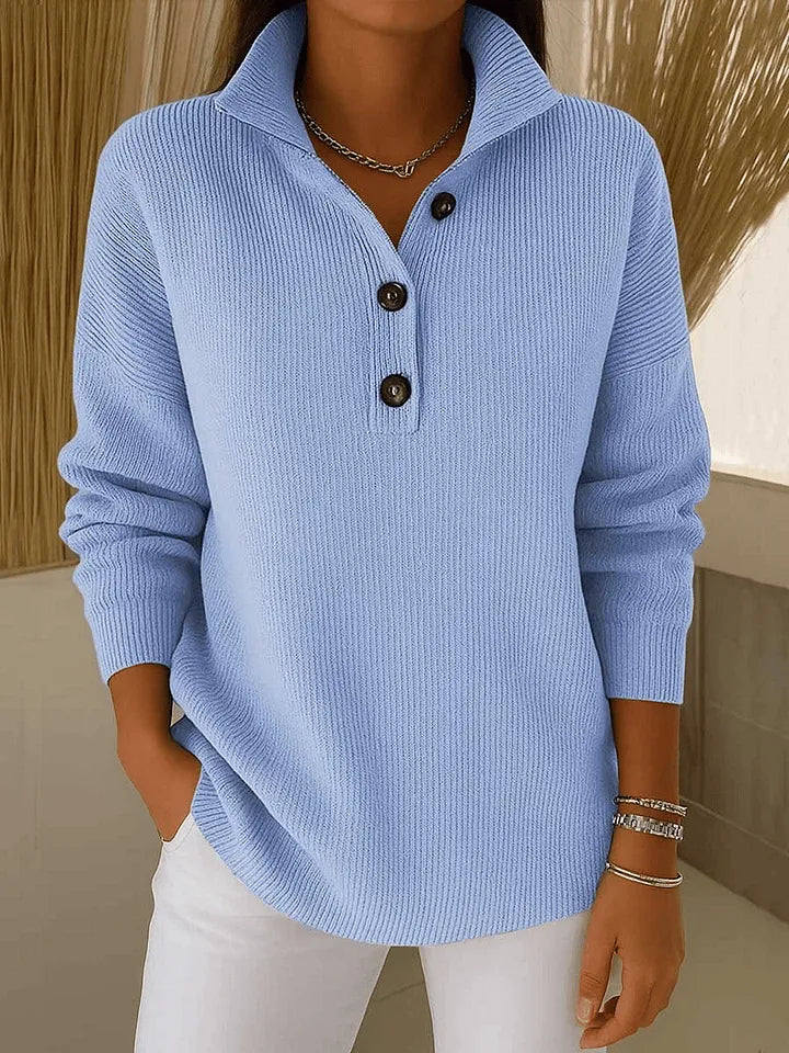 Yolanda | Jersey Polo con Cuello en V