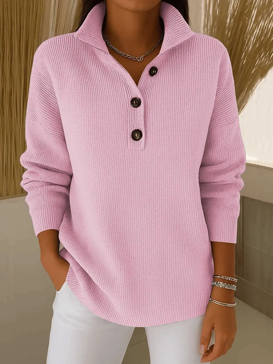 Yolanda | Jersey Polo con Cuello en V