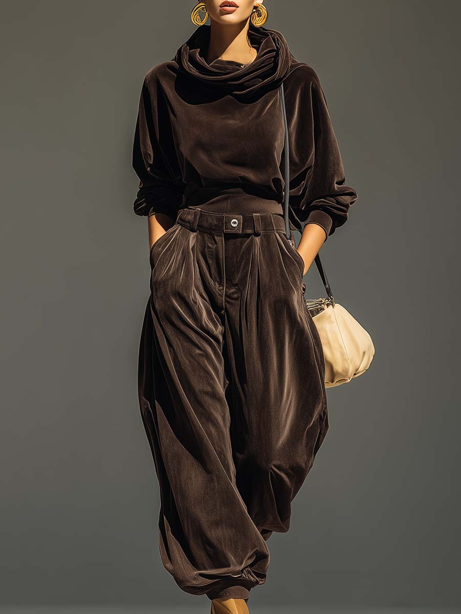 Lola | Conjunto boho de blusa amplia y pantalón fluido