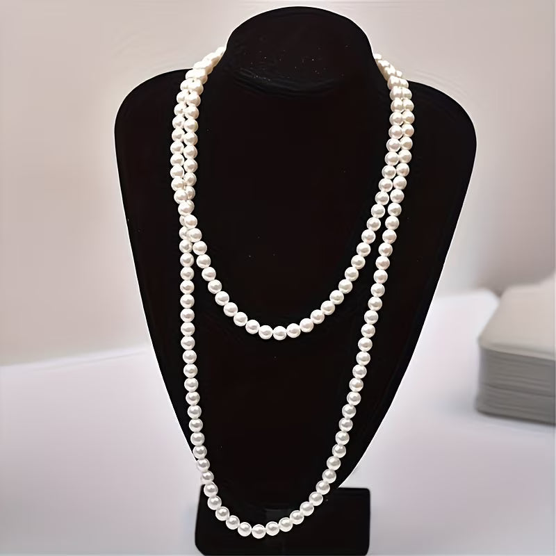 Inés | Collar con doble perla