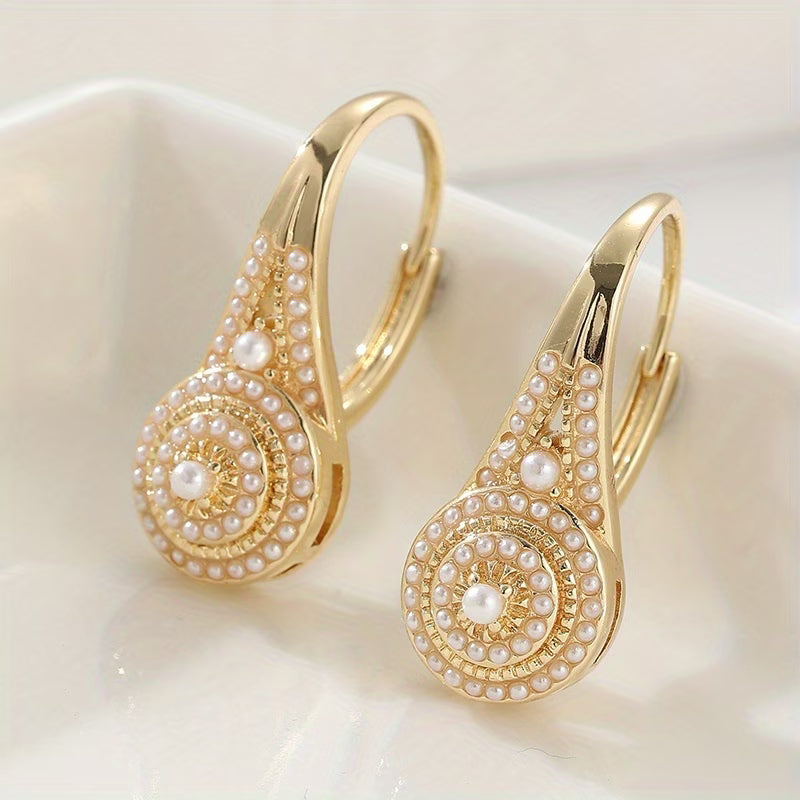 Begoña | Pendientes elegantes de perlas