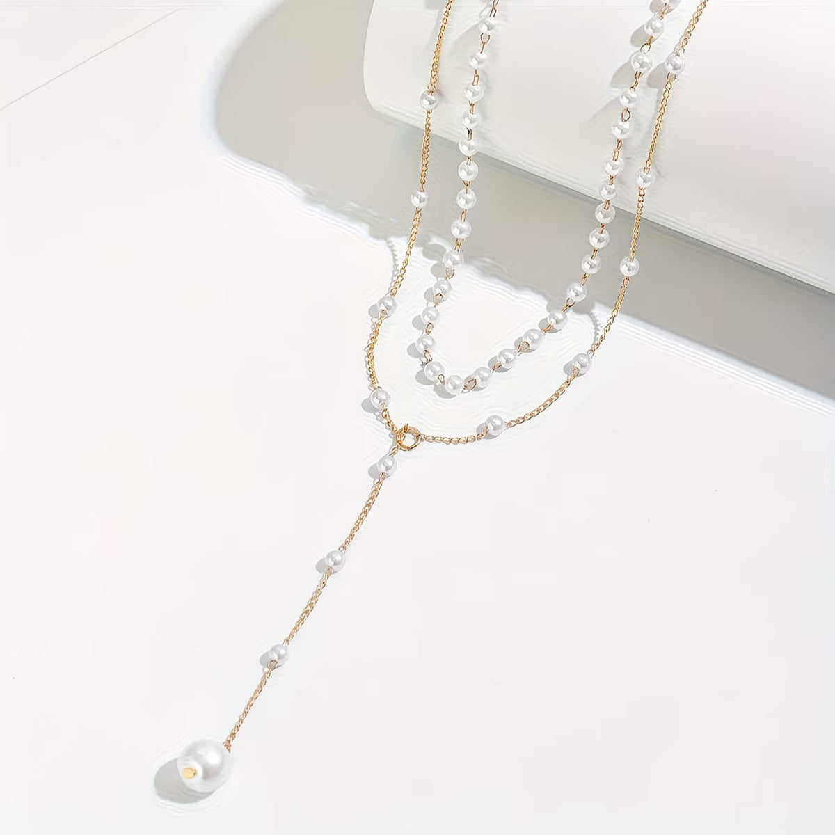Irene | Collar con perlas graduales