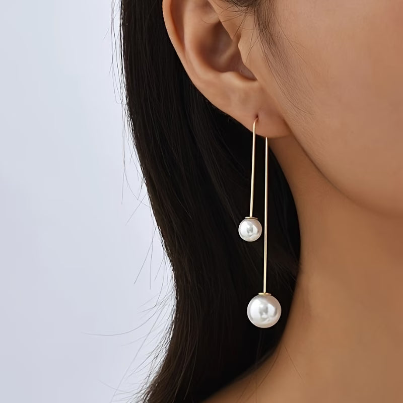 Susana | Pendientes con perla radiante