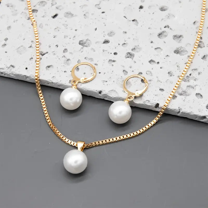Silvana | Conjunto delicado de collares con perlas