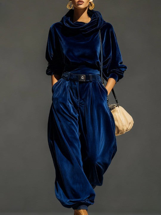 Lola | Conjunto boho de blusa amplia y pantalón fluido