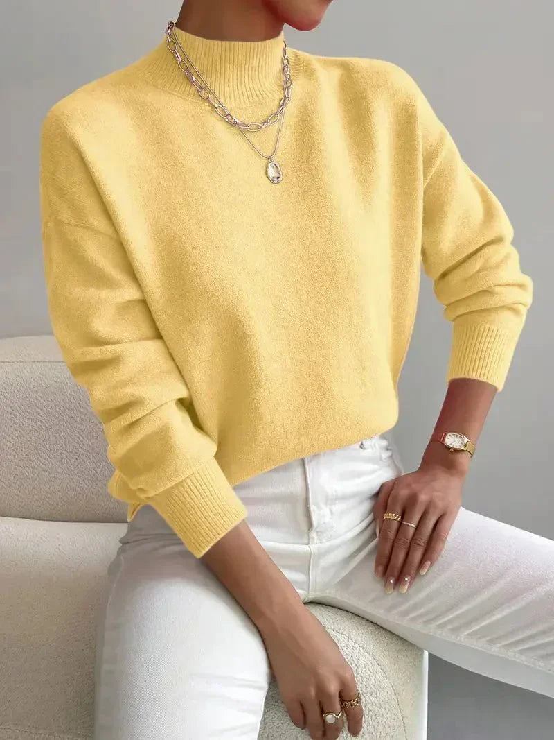 Candelaria | Jersey Suave de Cuello Alto